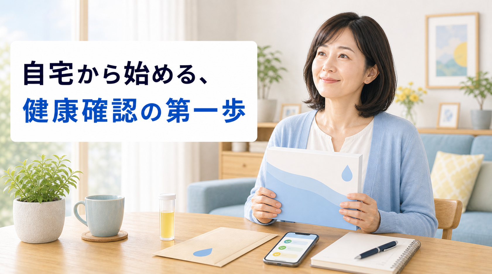 自宅から始める、健康確認の第一歩